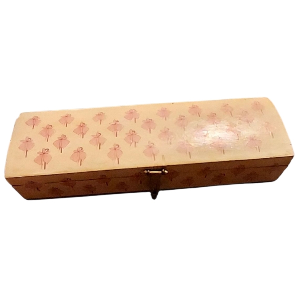 Vintage Fredrick Cooper Chicago Floral Patterned Jewelry Box